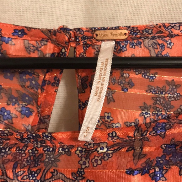 Free People Silky Blouse - Picture 2 of 6